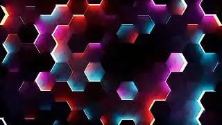 Neon Abstract Effect | Black Screen Effect | Overlay Effect | Cinematic Effect | Particles Effect