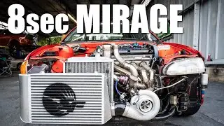 AWD Mirage 4G63 buscando los 8 segundos y 900HP | DIPR Vlogs #6