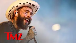 Post Malone Custom Designs Raising Canes Restaurant in Utah | TMZ TV