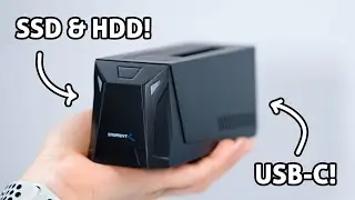 SABRENT USB-C Hard Drive Docking Station | DS-UC1B