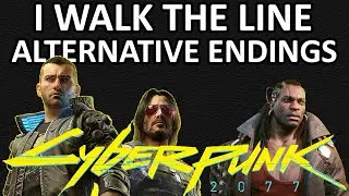CP2077: I Walk the line. 3 different ways to play the mission, 2 alternative endings