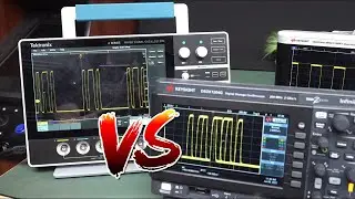 EEVblog 1478 - Waveform Update Rate Shootout - Tek 2 Series vs Others