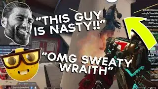 Killing Twitch Streamers with REACTIONS in Apex Legends