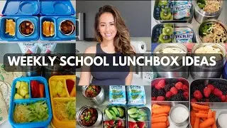 BACK TO SCHOOL! WEEKLY SCHOOL LUNCHBOX IDEAS - Week 5