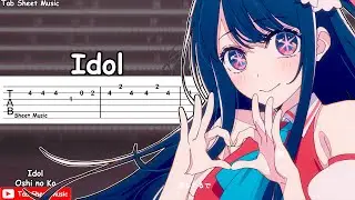 Oshi no Ko OP - Idol (Yoasobi) Guitar Tutorial