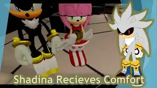 [Silver.exe Reacts] Shadina Recieves Confort from her Friends (ft. Amy, Eclipse & Shadow) - VRChat