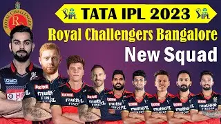 TATA IPL 2023 | Royal Challengers Bangalore Probable Squad | RCB Team Squad 2023 | RCB Full Players