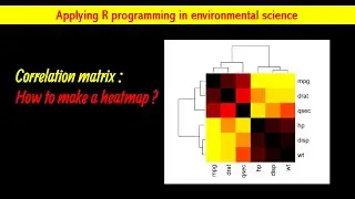 How to make a heatmap in R  Studio? ||#rstudio ||#r programming|| #climate