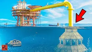I BUILT an OCEAN BASE PIPELINE to OIL RIG