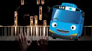 Tayo the Little Bus − Theme Song − Piano Cover + Sheet Music