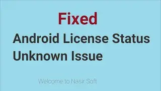 Fixed Android License Status Unknown Issue in Flutter | Android SDK Manager Not Found #flutter