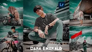 Tutorial edit foto filter Dark emerald di aplikasi lightroom | Lightroom Tutorial