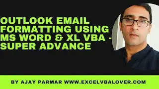 How to format the outlook body messages - VBA with MS Word -High level automation