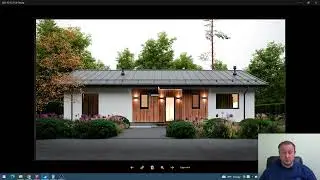 Дом поперек на узком участке-отличное решение.