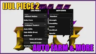 [UPDATE 5 + AIZEN LIMITED] Ijul Piece 2 Script Hack • Auto Farm & More! [Roblox]