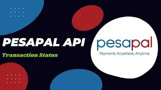 Transaction Status - PESAPAL API INTERGRATION