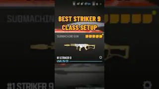 new ZERO RECOIL STRIKER 9 SETUP in MW3!