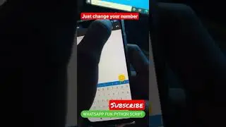 Send WhatsApp Message without saving number with Python Programing 