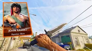 JOHN RAMBO'S KNIFE!!! TRACER PACK: RAMBO OPERATOR BUNDLE (COLD WAR / WARZONE)