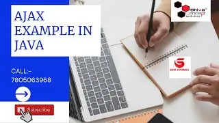 AJAX Example in JSP and Servlet By Shiva Sir,AJAX TUTORIAL IN JAVA BY SHIVA SIR,AJAX IMPLEMENTATION