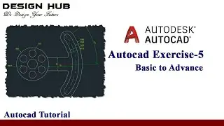 AutoCAD exercise 5 | basic to advance|