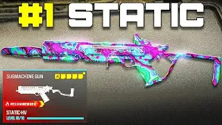 new #1 STATIC HV CLASS is SMG META in MW3! 👑 (Best STATIC HV Class Setup) - Modern Warfare 3