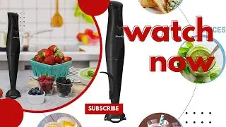 Elite Gourmet EHB 2425B Electric Immersion Hand Blender, Mixer, Chopper||best juicer& blender review