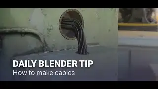 Daily Blender Secrets - How to add multiple cables at once