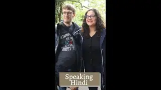 Foreigners speaking Hindi 