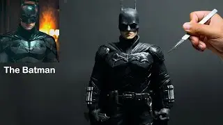 THE BATMAN 2022 handmade from polymer clay | Robert Pattinson  | Kay's Clay