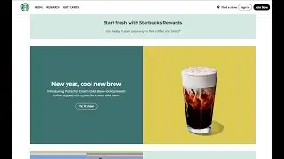 ASMR Programming: Starbucks Home Page - No Talking - Youtube