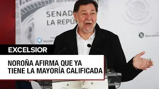 Fernández Noroña advierte que 85 senadores son mayoría calificada