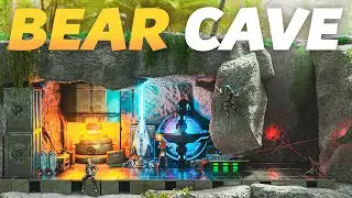 Claiming CROUCH BEAR CAVE On Day 1 ARK