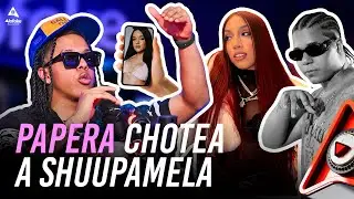 PAPERA CHOTEA A SHUUPAMELA LUEGO QUE ELLA BOTARA COMO UN PERRO A DONATY