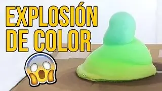 EXPLOSIÓN DE COLOR - Experimento INCREÍBLE de QUÍMICA