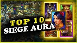 The BEST Aura Champions For Siege Battles!! RAID: Shadow Legends