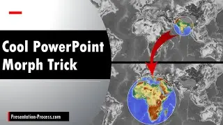 Cool PowerPoint Morph Trick (Display World Map or any other Photo!)