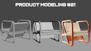 How to Modeling Chair in 3ds Max #modeling #tips #furniture