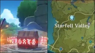 starfell valley  Torch puzzle sealed chest Genshin Impact