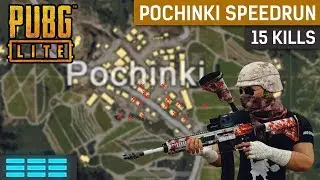 PUBG Lite 15 Kills in 6 Minutes in Pochinki | 1 Man Squad