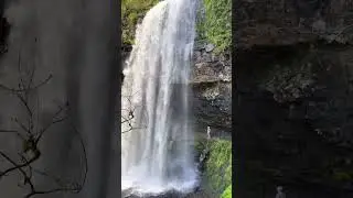 Batman cave in Wales 🏴󠁧󠁢󠁷󠁬󠁳󠁿 #batcave #batman #waterfall