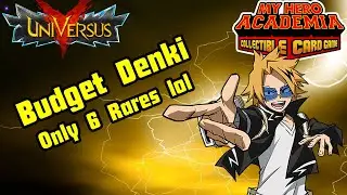 Denki Budget Deck Profile - My Hero Academia Card Game / UniVersus (October 2021)