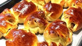 БУЛОЧКИ С ЯБЛОКАМИ И КОРИЦЕЙ