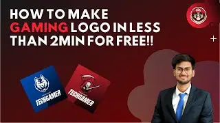 How To Make A Gaming Logo Online For Free | Youtube Channel Logo [2020]