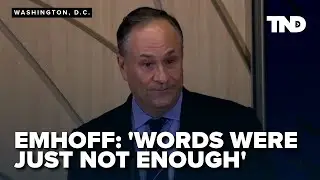 Second gentleman Doug Emhoff details call with American hostage's parents after news of death