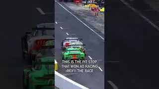 From 3rd to 1st place in a pit stop