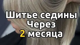 Циклы шитья седины #обучениепарикмахеров #airtouch #блонд #blonde  #шитьеседины  #аиртач #колорист