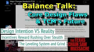 Balance Talk: Remaining Design Flaws & TCM's Future | The Texas Chain Saw Massacre