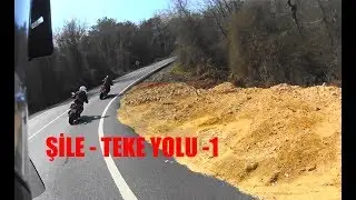 Yamaha MT10 - Honda CBF 650 - Ducati Multistrada 1200S  Şile - Teke yolu -1