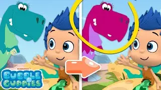 Dinosaur Spot the Difference with Gil! 🦖 | Bubble Guppies